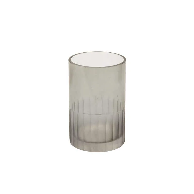 Smoky Quartz Vase 3.75"x 6"