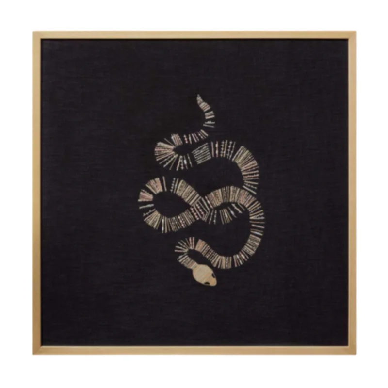 Snake Eyes Wall Art, 30" X 30"