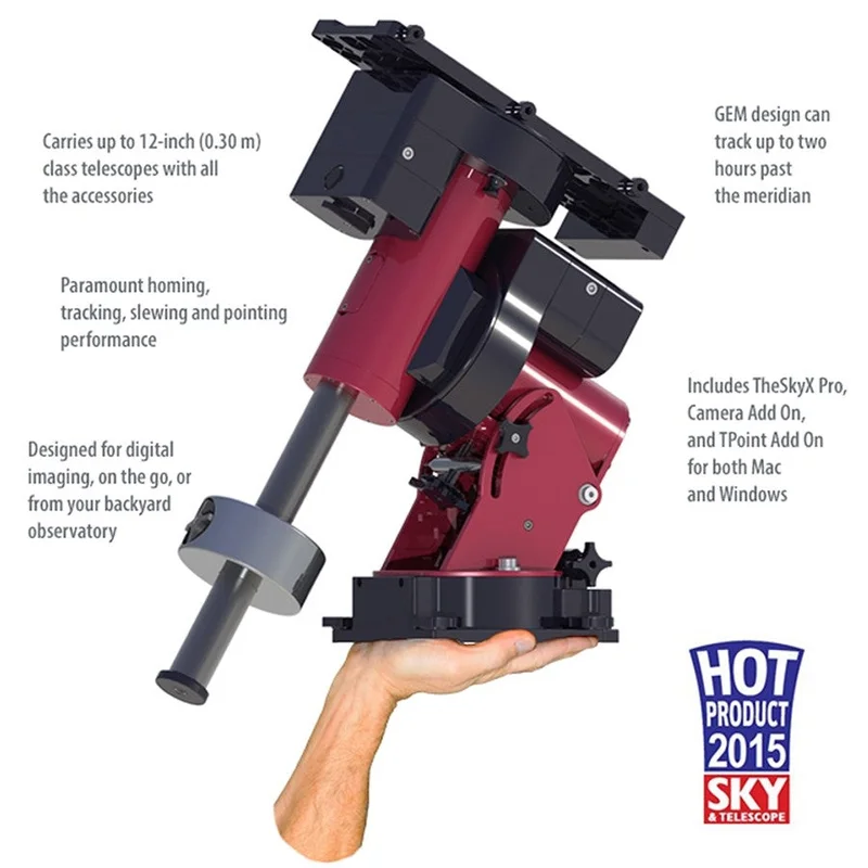 Software Bisque Paramount MyT Series 6 Computerized Equatorial Mount Head