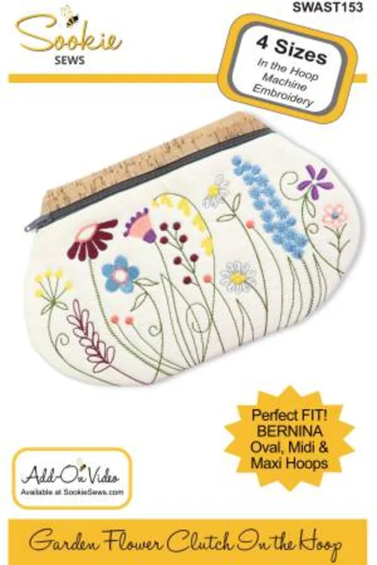 Sookie Sews: Garden Flower Clutch