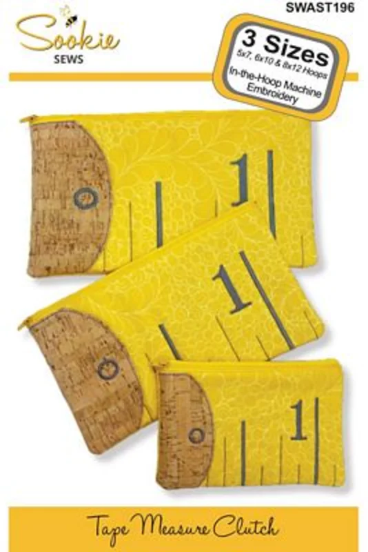 Sookie Sews: Tape Measure Clutch