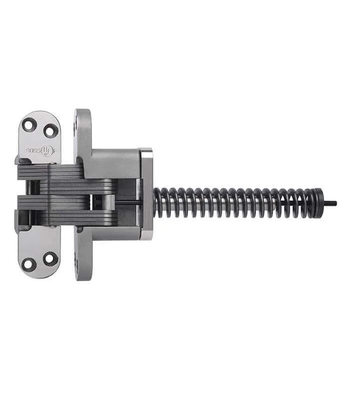 SOSS - Model #220SSIC Stainless Steel 90/180-Minutes Fire Rated Invisible Closer Hinge (Each)