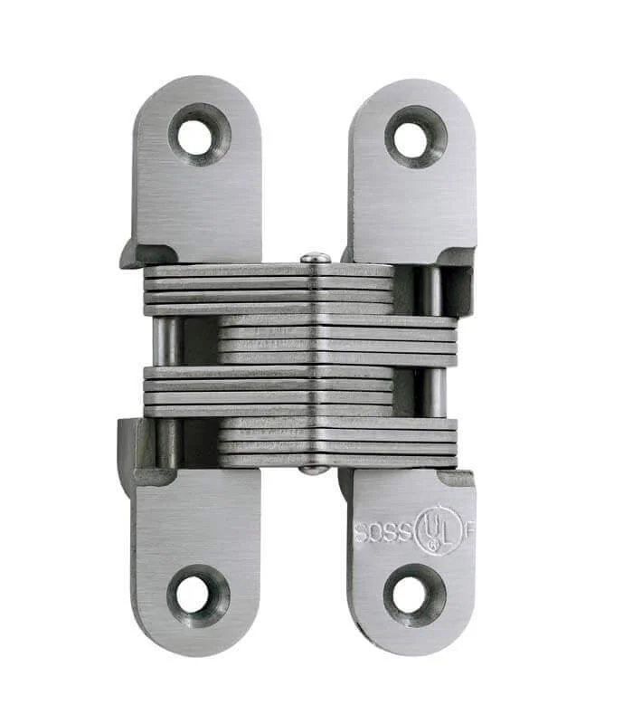 SOSS - Model #416SS Stainless Steel 90/180-Minutes Fire Rated Invisible Hinge (Each)