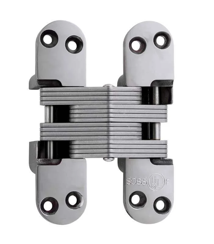 SOSS - Model #418SS Stainless Steel 90/180-Minutes Fire Rated Invisible Hinge (Each)