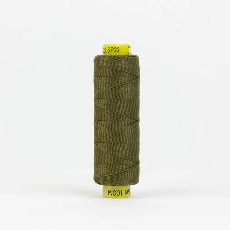 SPAGETTI: 12wt Cotton 109yds-Army Green 22
