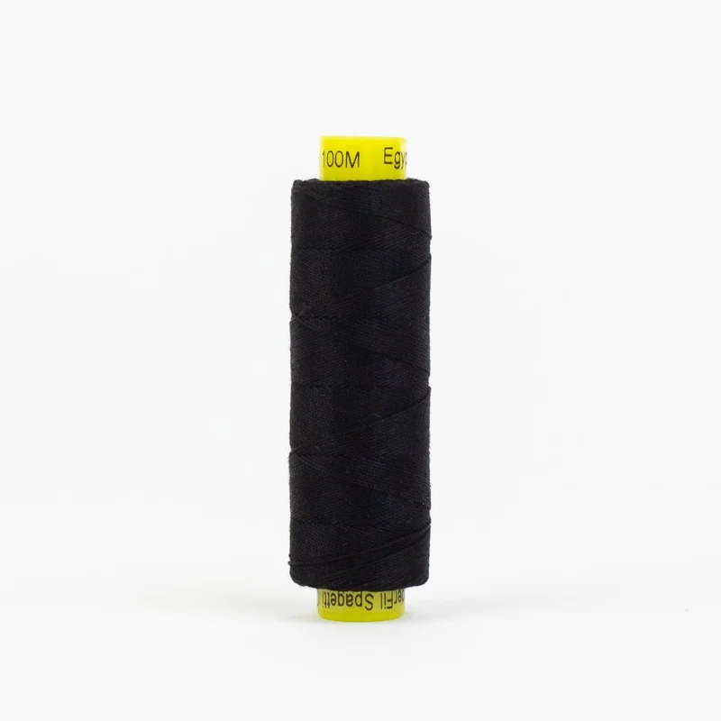 SPAGETTI: 12wt Cotton 109yds-Black 200