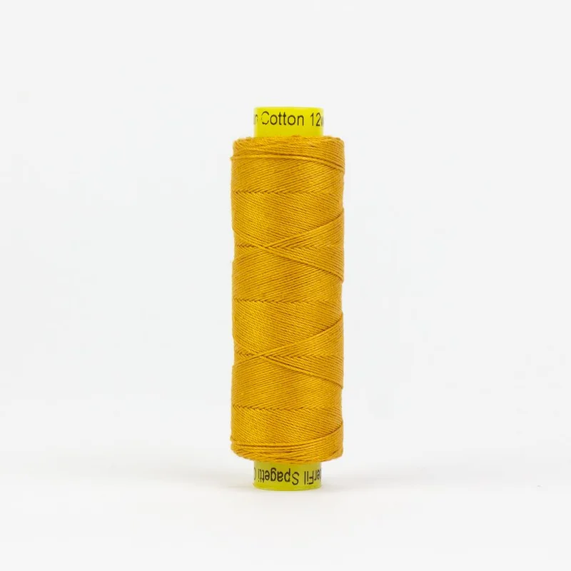 SPAGETTI: 12wt Cotton 109yds-Rich Gold 11