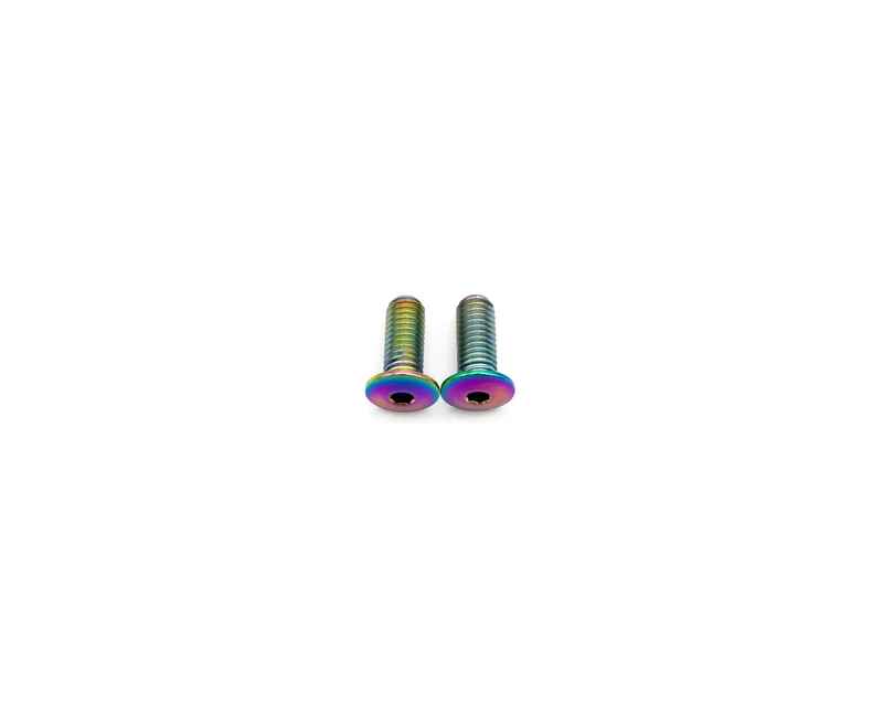 Specialized Bandit and SWAT Compatible Seat Mount Bolts Rainbow Oil Slick