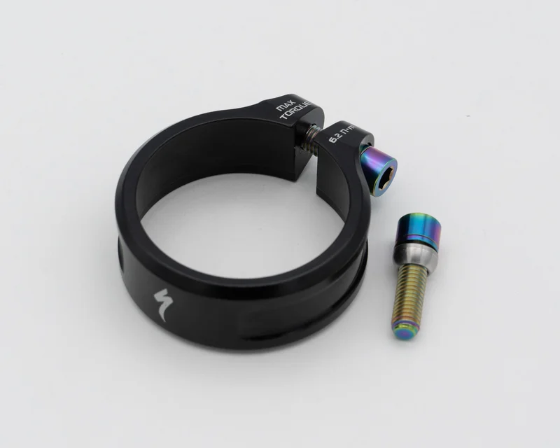 Specialized Seat Collar Bolt - Titanium Rainbow Oil Slick