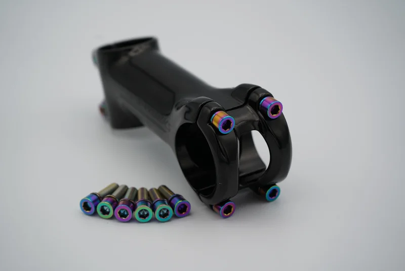 Specialized SL/Alpinist Stem Titanium Bolt Kit Rainbow Oil Slick