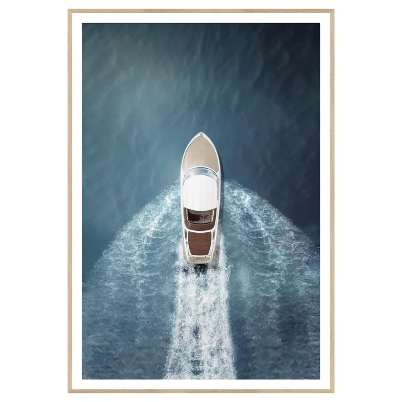 Speed Boat, 35.5" 51.5"
