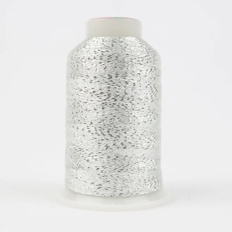 SPOTLITE: 40wt Metallic 1094yds-White/Silver Twist 6150