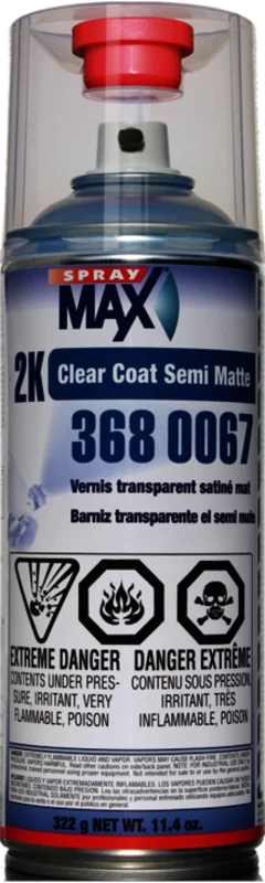 SprayMAX 2K Clear Satin