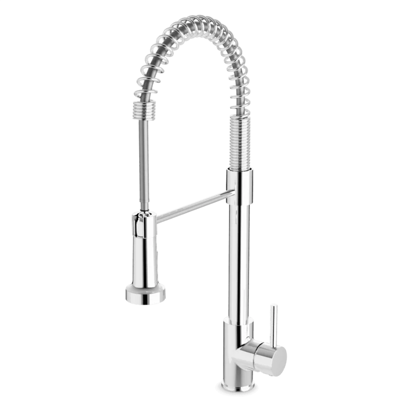 Spring Kitchen Faucet with Pulldown Spray