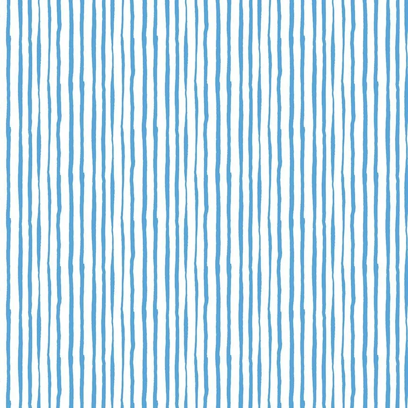 SPRINGTIME IN PARIS: Bretonstripe-Sky (1/4 Yard)