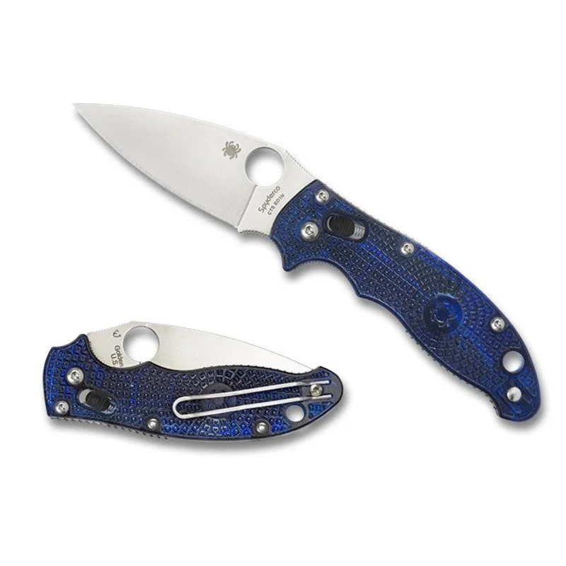 Spyderco C101PBL2 - Manix 2 Lightweight FRCP Blue