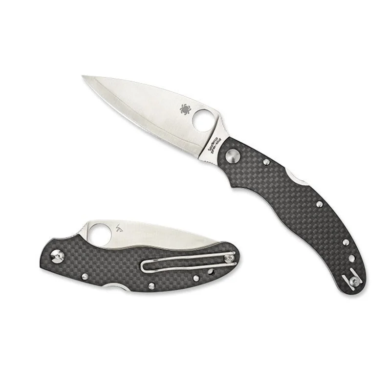 Spyderco C144CFPE - Caly 3.5 Clipit Carbon Fiber