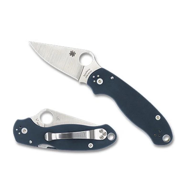 Spyderco C223GPCBL - Para 3 Cobalt Blue G-10 CPM SPY27