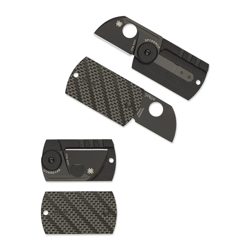 Spyderco Dog Tag Folder - Black