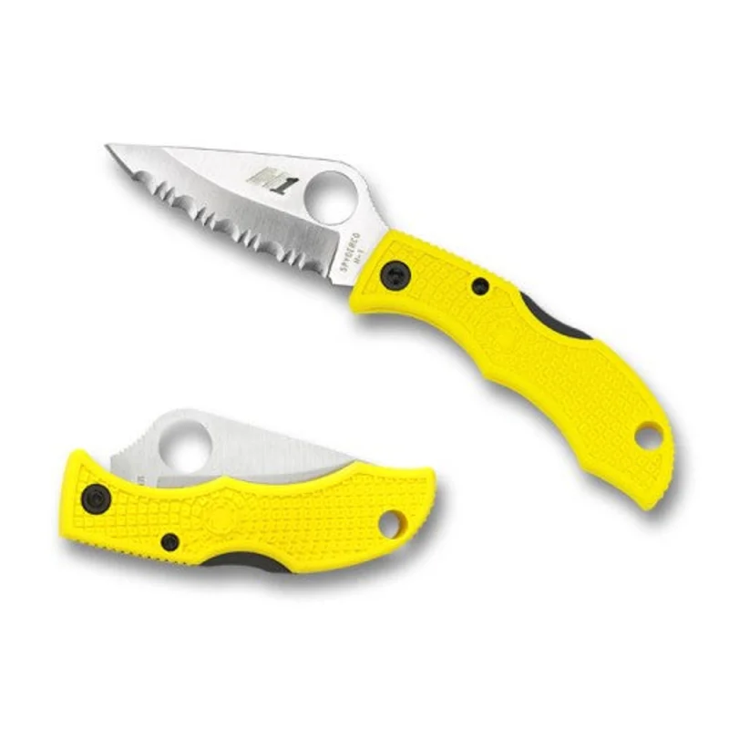 Spyderco LYLP3 - Ladybug 3 Salt Yellow Plain Edge