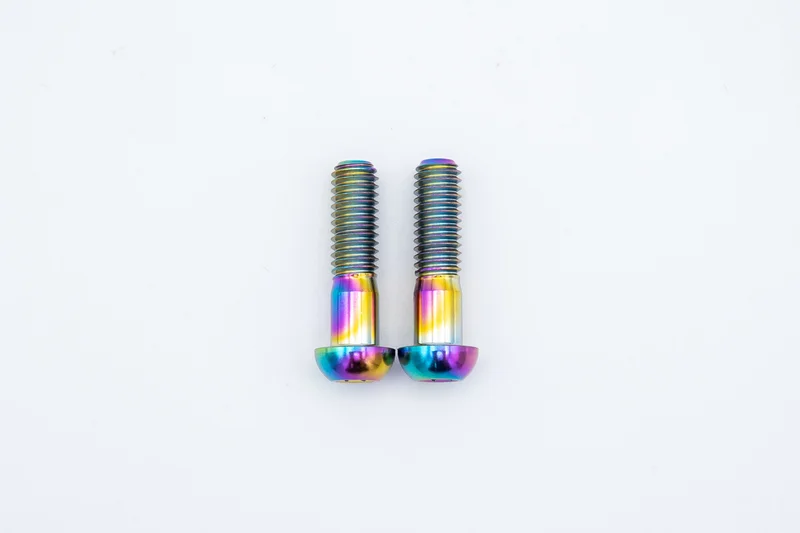 SRAM Road Rival/Force/Red Caliper Body Bolts - Titanium Rainbow