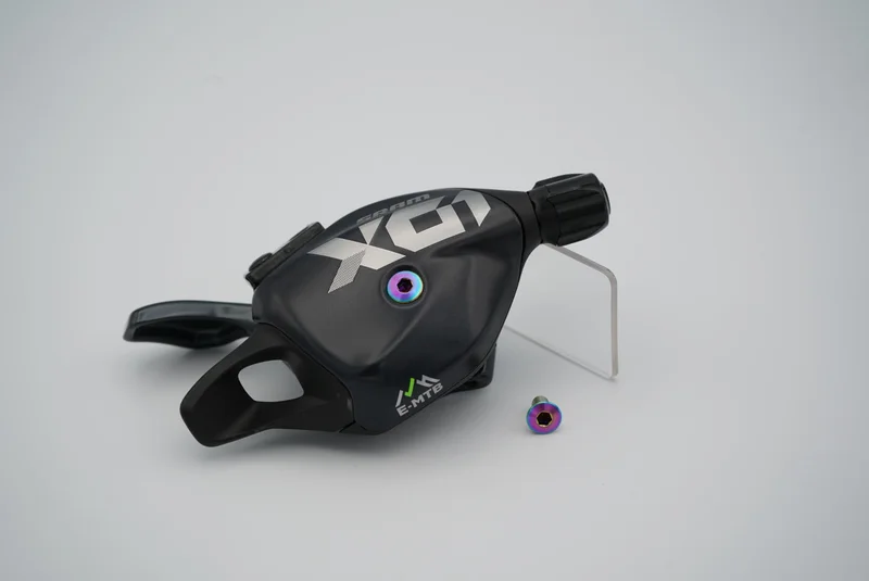 SRAM Shifter Cover Bolt - Titanium Rainbow