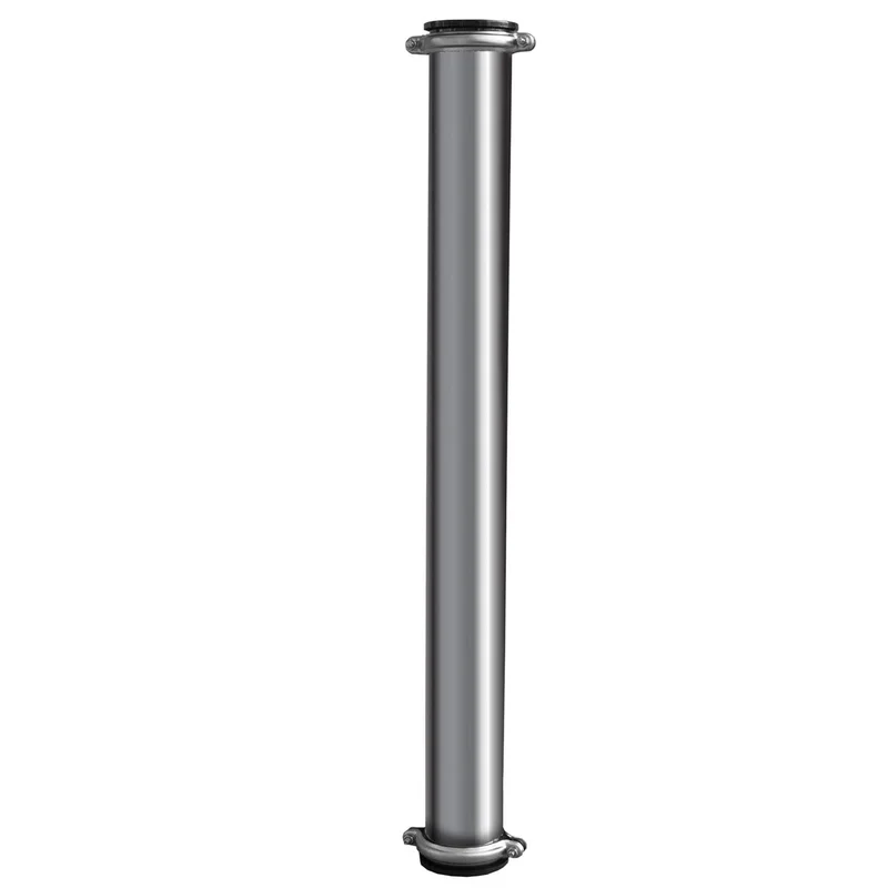 Stainless Steel Membrane Pressure Vessel 4" x 40", 1/2" FNPT Connections