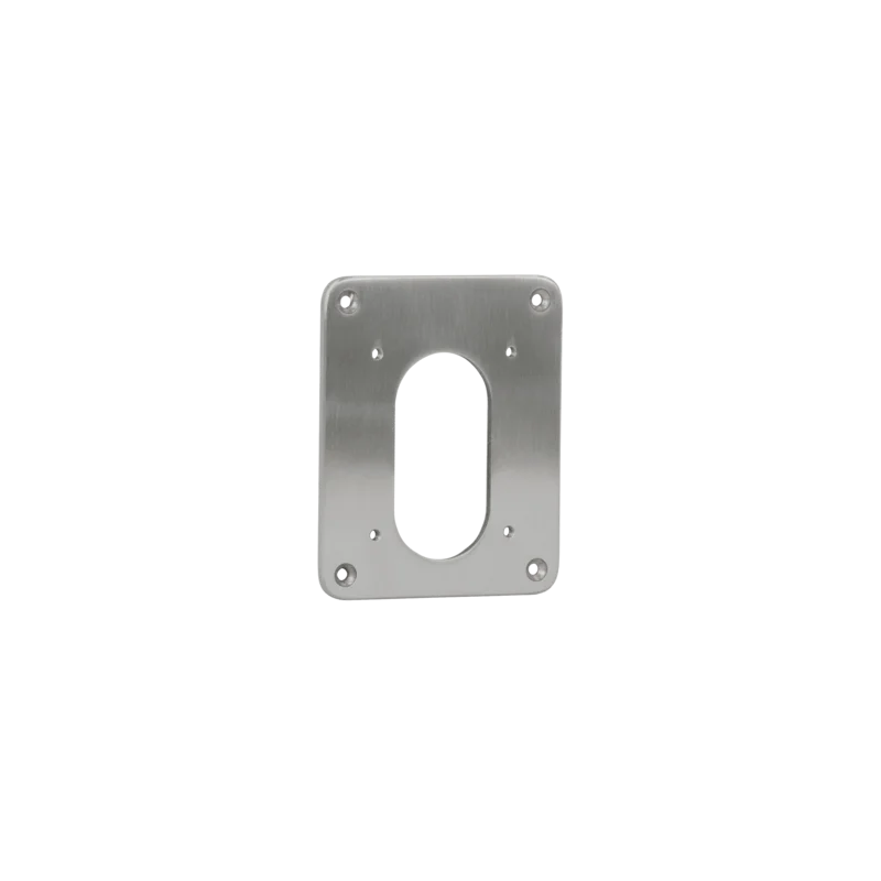 Stainless Steel Mounting Plate V2+ Brushed Stainless Steel