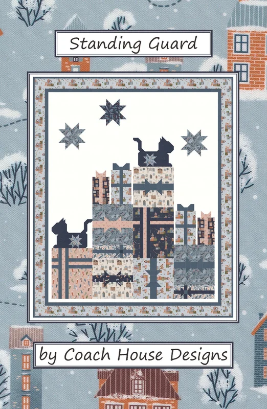 Standing Guard for the Purrfect Christmas: QUILT KIT