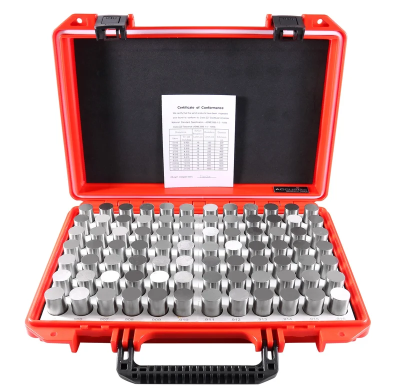 Steel Plug Pin Gage Sets
