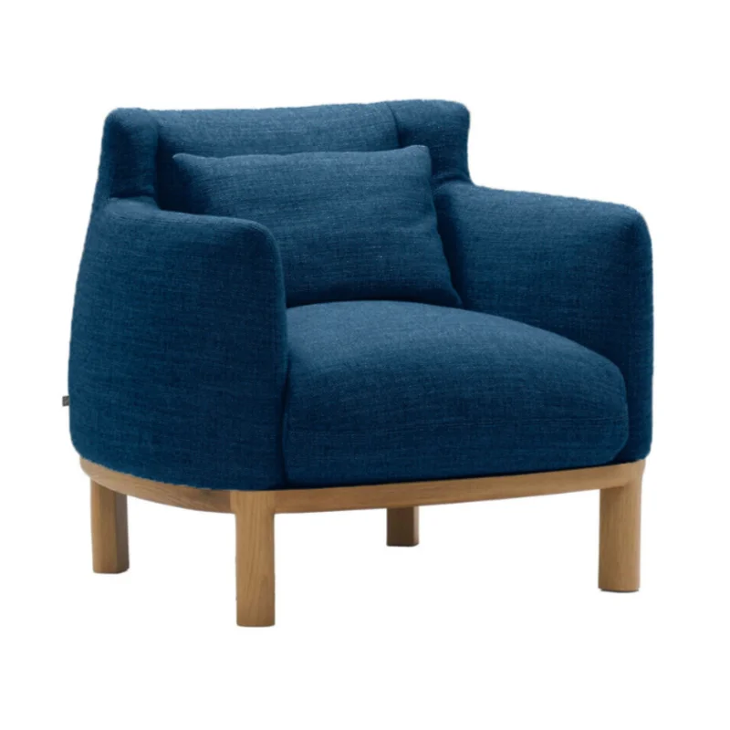 Stena Lounge Chair, Conte Duke Blue