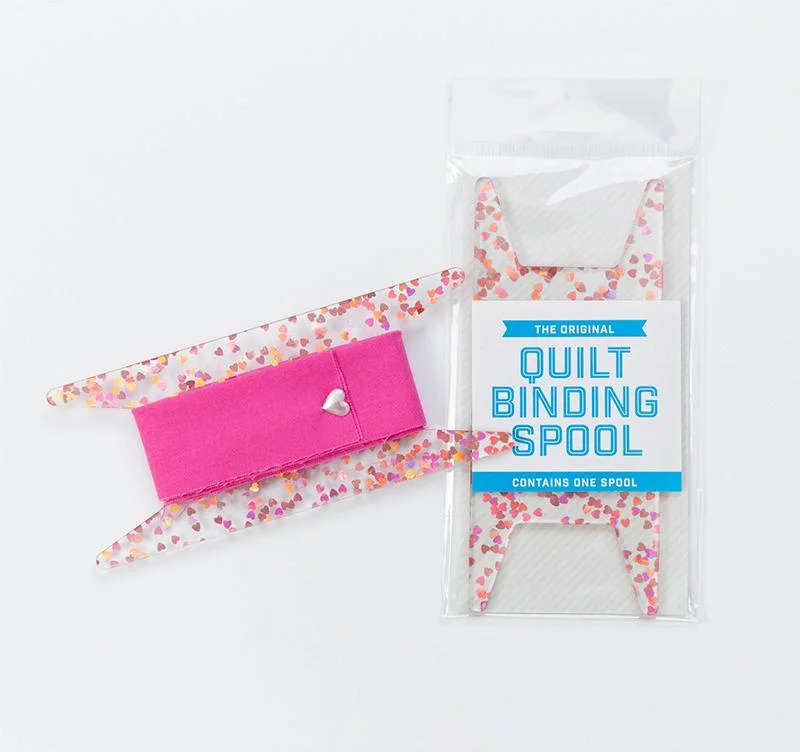Stitch Supply CO: Glitter Binding Spool-Hearts
