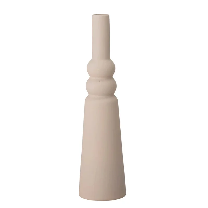 Stoneware Vase, Cream