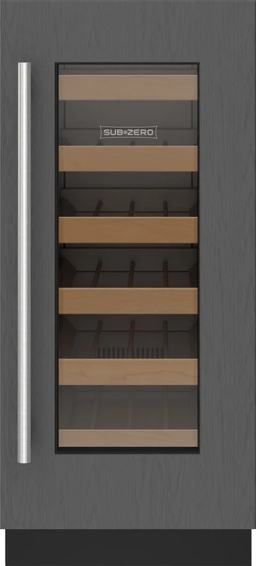 Sub-Zero - 15 Inch 24 Bottle Built In / Integrated Wine Fridge Refrigerator in Panel Ready - DEU1550W/R Panel Ready