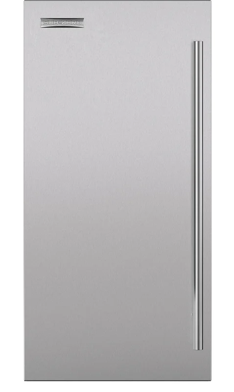 Sub Zero - 15 Inch Door Panel with Tubular Handle in Stainless - 7030430 STAINLESS STEEL
