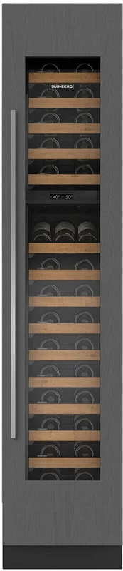 Sub-Zero - 18 Inch 59 Bottle Built In / Integrated Wine Fridge Refrigerator in Panel Ready - DEC1850W/R Panel Ready