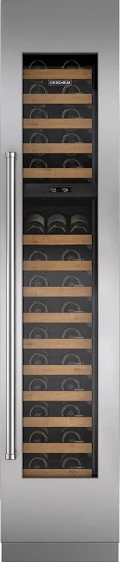 Sub-Zero - 18 Inch 59 Bottle Wine Fridge Refrigerator in Stainless - IW-18-LH Stainless