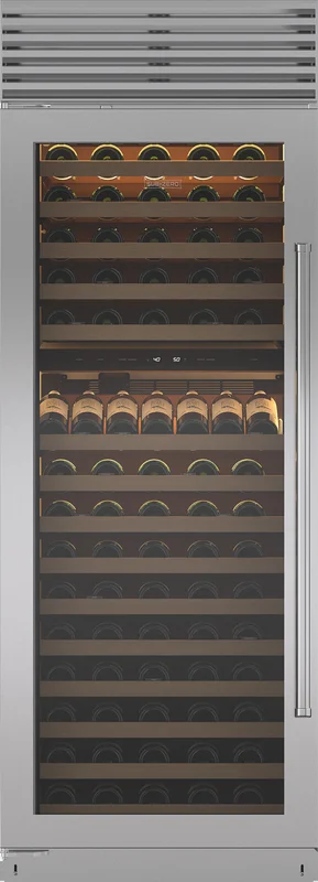 Sub-Zero - 30 Inch 146 Bottle Built In / Integrated Wine Fridge Refrigerator in Stainless - CL3050W/S/P/L Stainless
