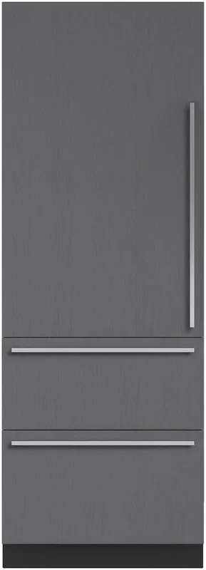 Sub-Zero - 30 Inch 15.6 cu. ft Built In / Integrated Bottom Mount Refrigerator in Panel Ready - DET3050CI/L Panel Ready