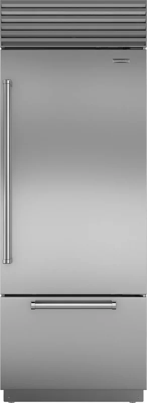 Sub-Zero - 30 Inch 17 cu. ft Bottom Mount Refrigerator in Stainless - BI-30U/S/THRH Stainless