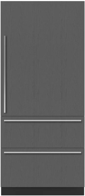 Sub-Zero - 36 Inch 19.6 cu. ft Built In / Integrated Bottom Mount Refrigerator in Panel Ready - DET3650CIID/R Panel Ready