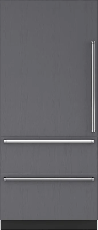 Sub-Zero - 36 Inch 20.4 cu. ft Built In / Integrated All Refrigerator Fridge in Panel Ready - DET3650R/L Panel Ready