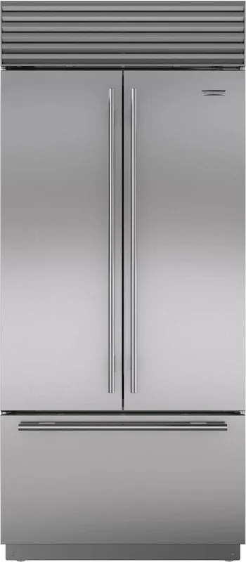 Sub-Zero - 36 Inch 20.5 cu. ft Built In / Integrated French Door Refrigerator in Stainless - CL3650UFD/S/T Stainless