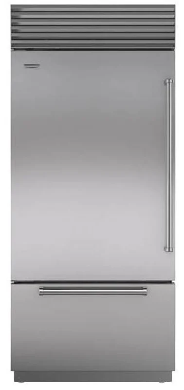 Sub-Zero - 36 Inch 20.7 cu. ft Bottom Mount Refrigerator in Stainless - BI-36UID/S/PHLH Stainless