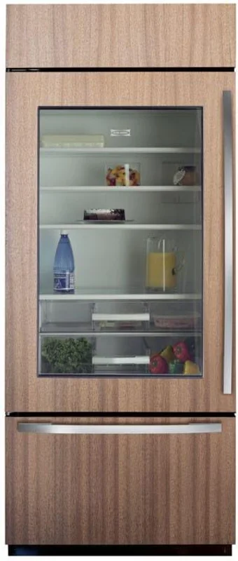 Sub-Zero - 36 Inch 21.6 cu. ft Bottom Mount Refrigerator in Panel Ready - BI-36UG/OLH Panel Ready