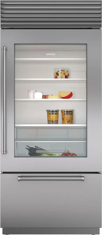 Sub-Zero - 36 Inch 21.6 cu. ft Built In / Integrated Bottom Mount Refrigerator in Stainless - CL3650UG/S/P/R Stainless