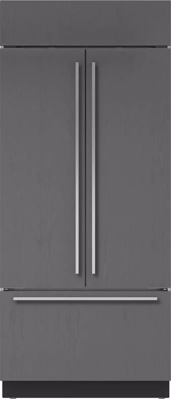 Sub-Zero - 36 Inch 21 cu. ft Built In / Integrated French Door Refrigerator in Panel Ready - CL3650UFDID/O Panel Ready
