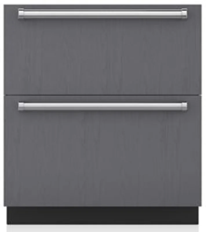 Sub-Zero - 4.9 cu. Ft  Built In Freezer Drawers in Panel Ready - ID-30FI Panel Ready