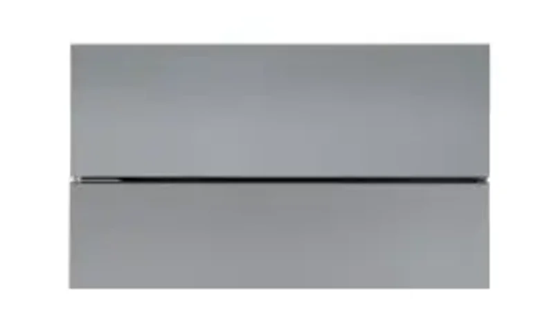 Sub-Zero - 42 Flush Inset Grille Panel Accessory Refrigerator in Stainless - 9036855 Stainless