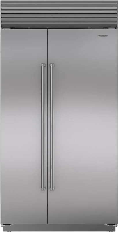 Sub-Zero - 42 Inch 23.7 cu. ft Built In / Integrated Side by Side Refrigerator in Stainless - CL4250SID/S/P Stainless